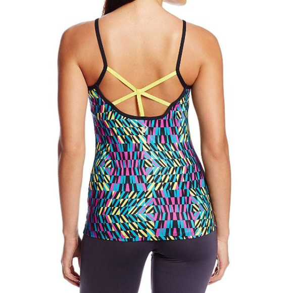 ASICS Women's Illusion Cross back Print Tank - Picture 3 of 6